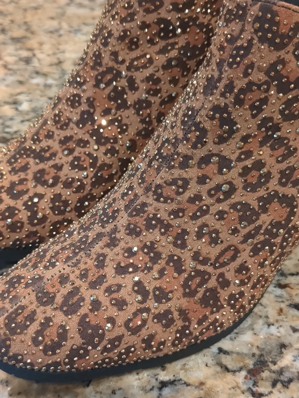 Sparkly Bootie